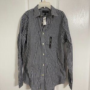 Mens Button Down Long Sleeve Banana Republic